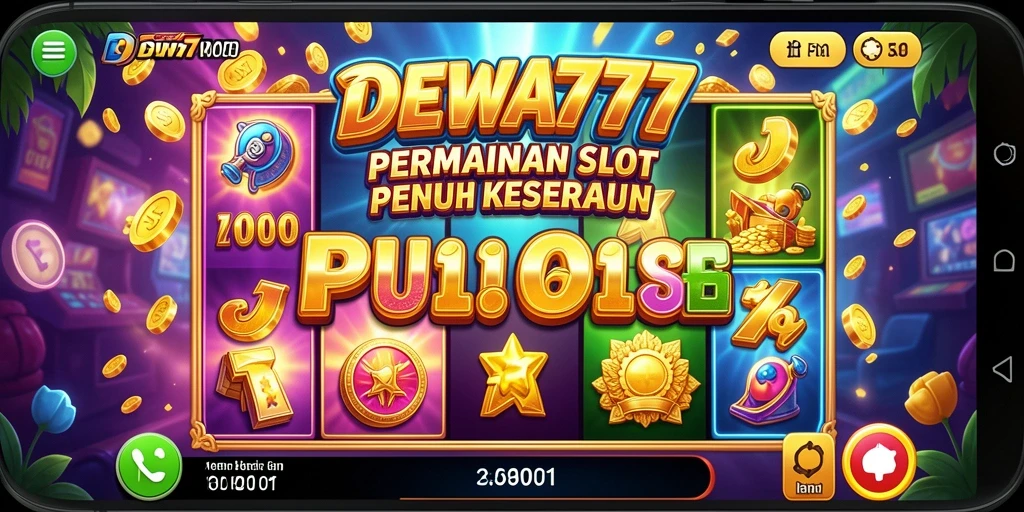 Tampilan menarik gameplay Slot DEWA777 dengan berbagai tema.