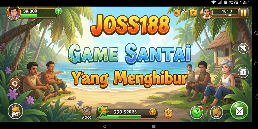 Screenshot gameplay JOSS188 menunjukkan keseruan bermain game santai.