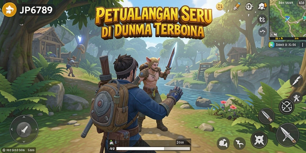 Screenshot JP6789 menampilkan gameplay seru di dunia terbuka.