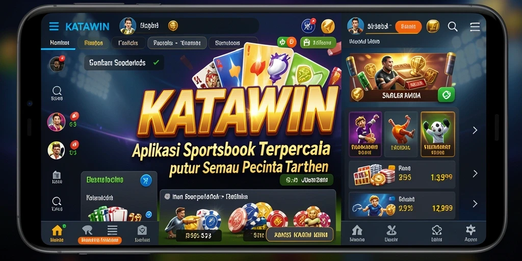 Tampilan gameplay KATAWIN yang menarik dan interaktif.