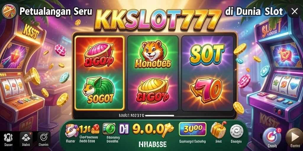 Tampilan gameplay seru di KKSLOT777 yang penuh tantangan.